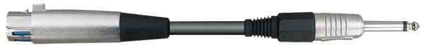 Signálový kabel XLR ona / Jack 6,3 nesymetrický 5 m