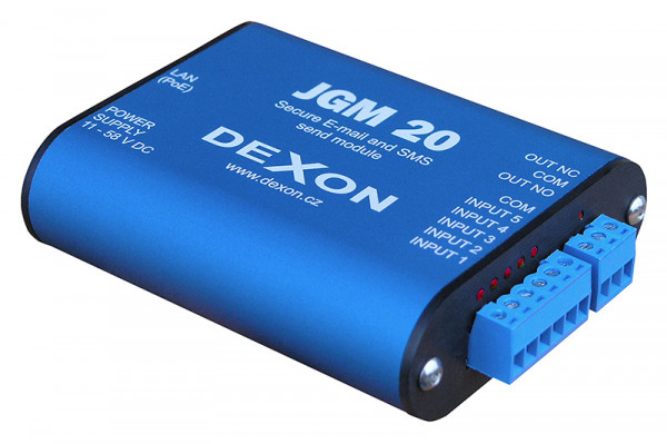 JGM 20 modul odeslání emailů a sms