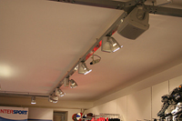 Začlěnění reprosoustavdo konceptu prodejny Intersport