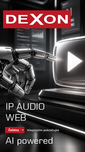 IDE 1101 audio dekodér se zesilovačem